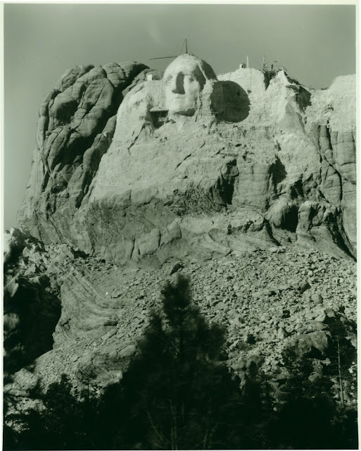 Construcción del Monumento Monte Rushmore