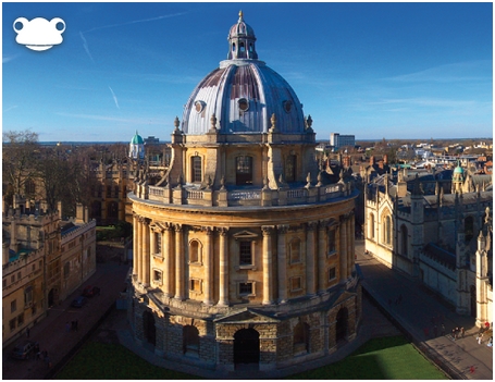 Kubah terkenal yang terdapat di Universiti Oxford