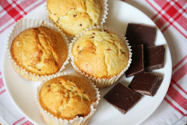 Babeczki-z-czekoladą babeczki, muffiny, czekolada