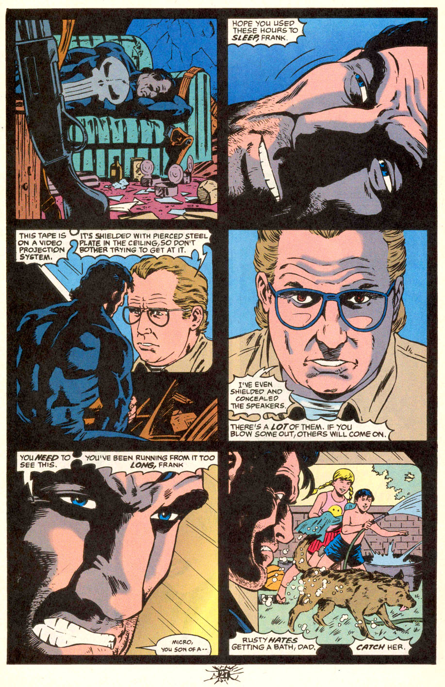 Read online The Punisher (1987) comic - Issue #100 - The Cage - 22