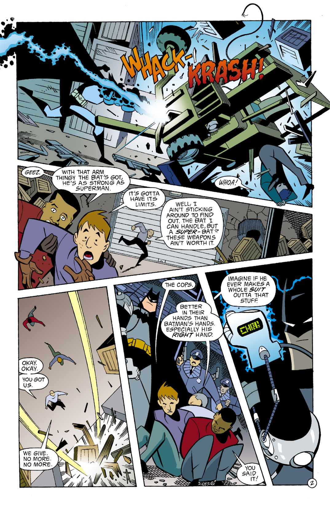 Read online Batman Beyond [I] comic -  Issue #1 - 3