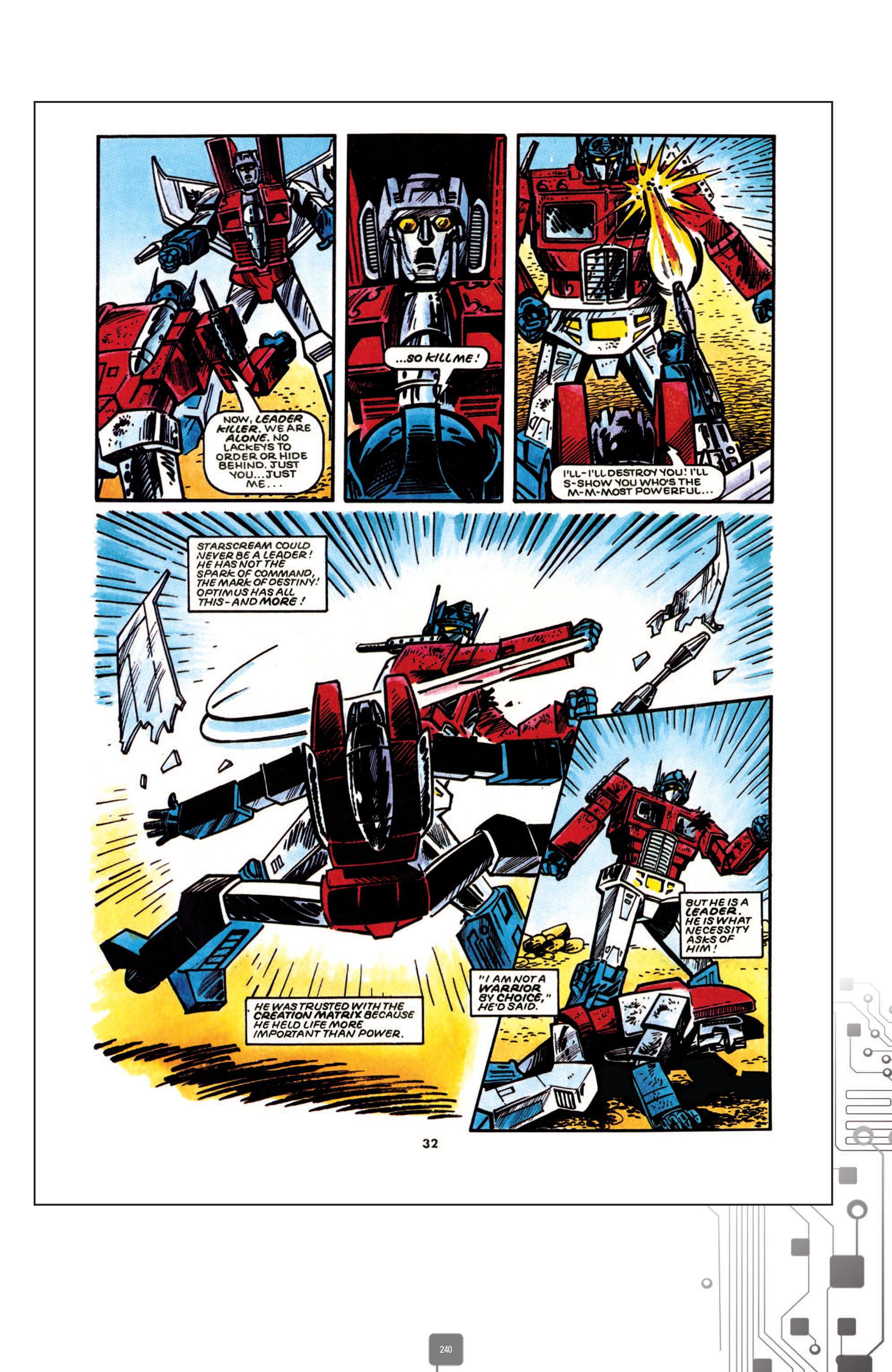 Read online The Transformers Classics UK comic -  Issue # TPB 1 - 241