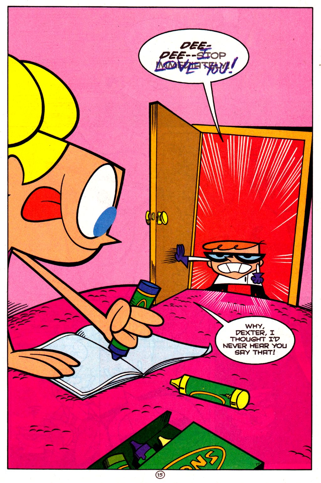 Read online Dexter's Laboratory comic -  Issue #4 - 16