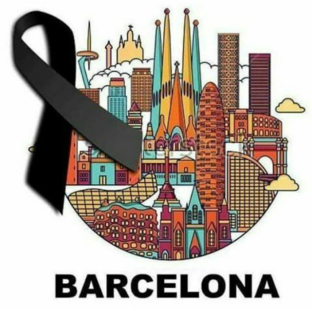 LAGRIMAS POR BARCELONA. PRAY FOR BARCELONA