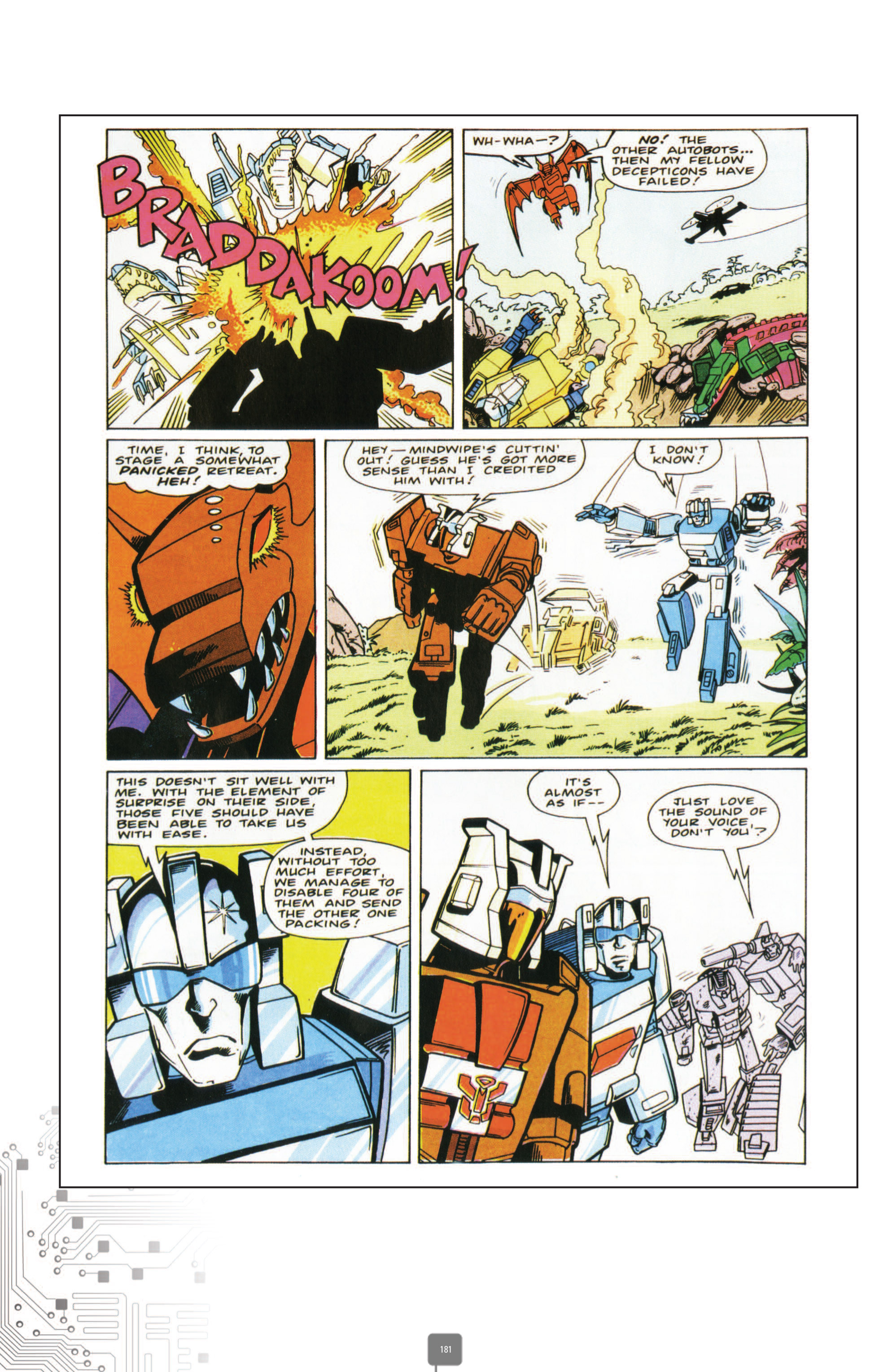 Read online The Transformers Classics UK comic -  Issue # TPB 4 - 181