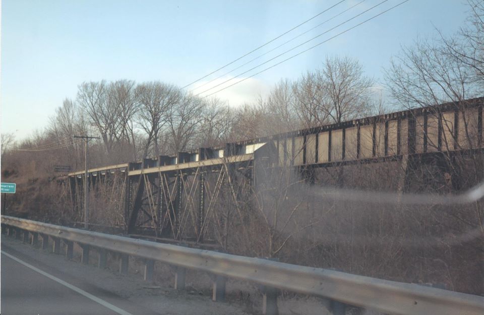Industrial History Pennsy Bridge over Little Embarras River west of