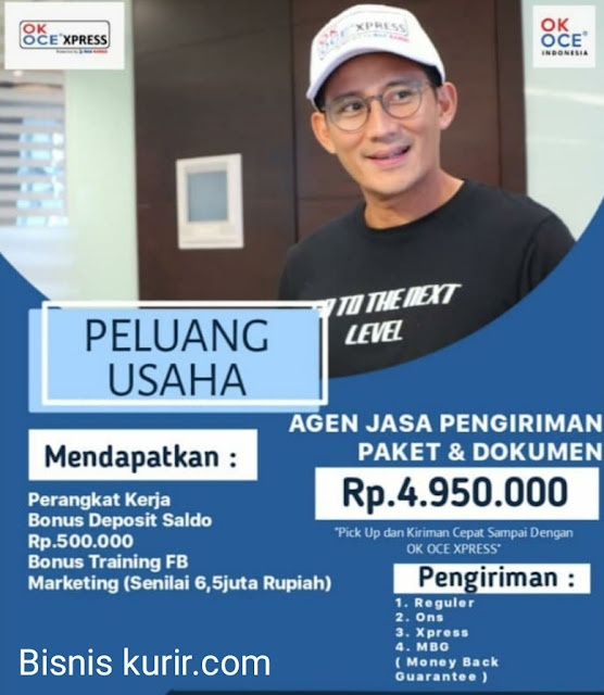 Peluang usaha menjadi agen Ok Oce Express