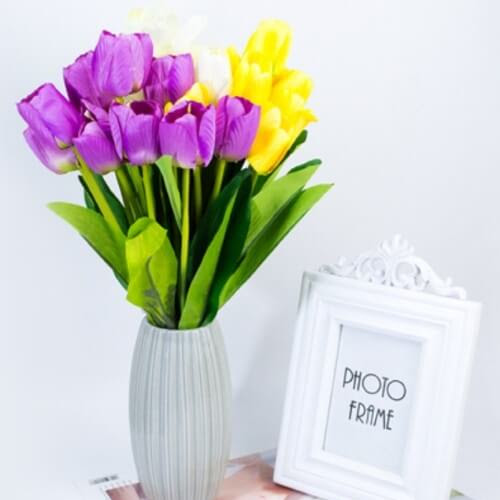 Bunga Plastik / Bunga Artificial Tulip (Seri 9K)