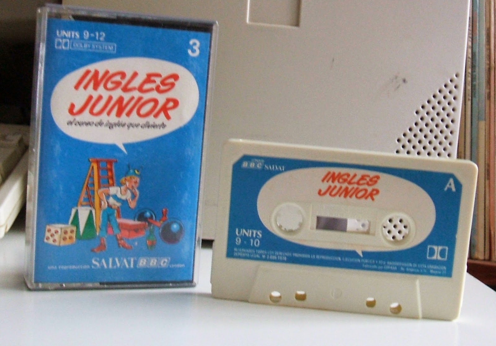 Ingles Junior cassette 3, unidades 9 a la 12