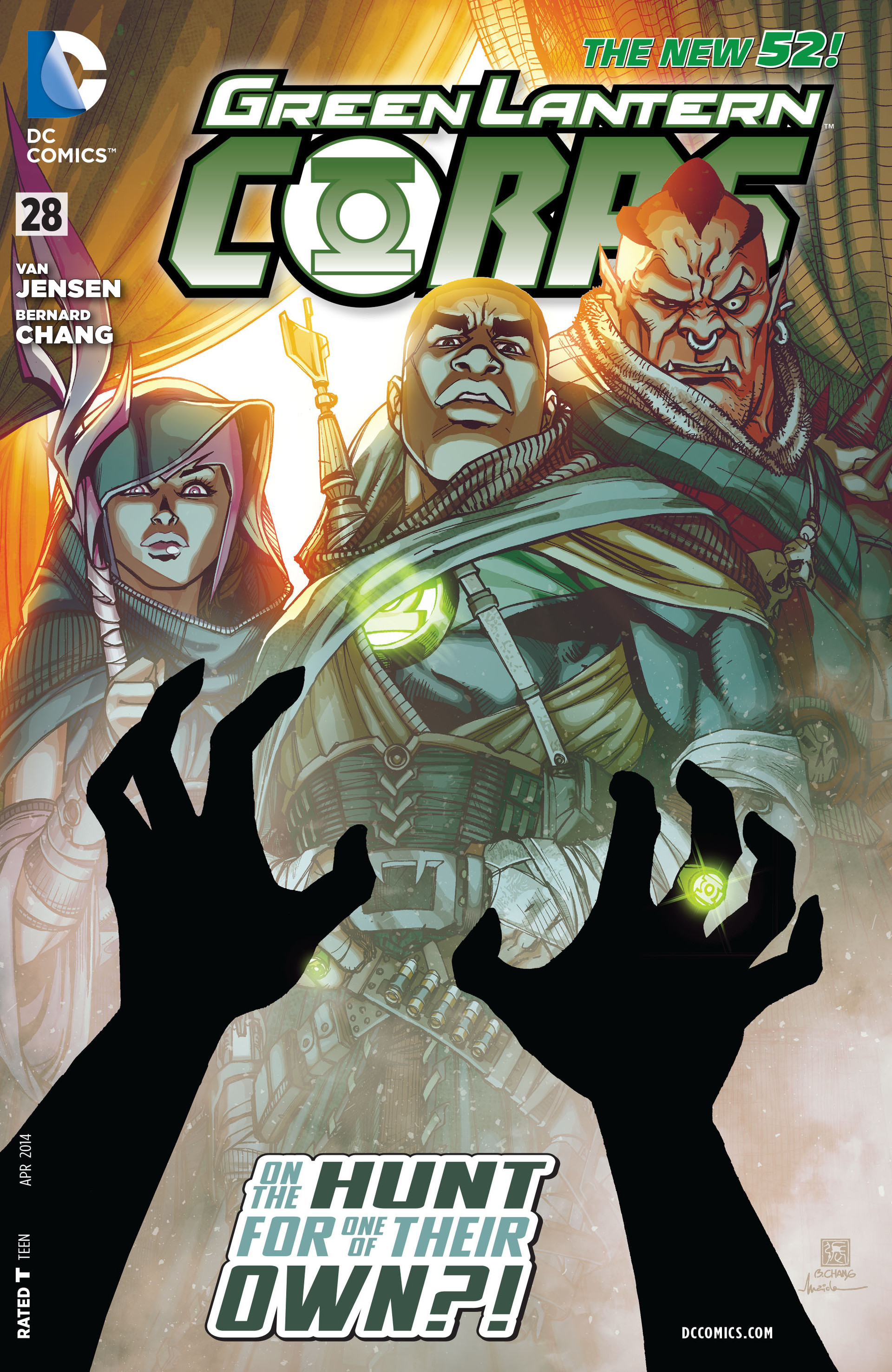 Read online Green Lantern Corps (2011) comic -  Issue #28 - 1