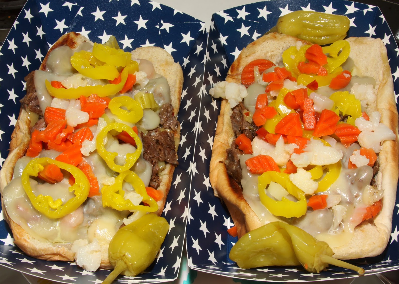 For the Love of Food Slow Cooked, Chicago Style Italian Beef Sandwiches
