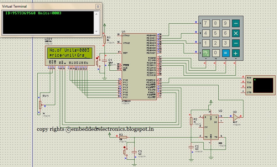 Embedded-Electronics: AT89C51 programming