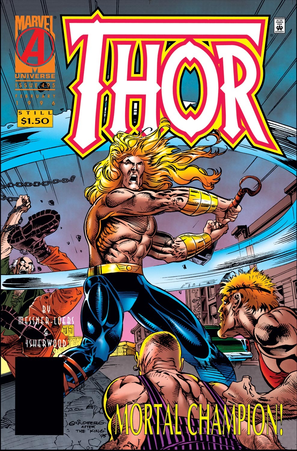 Read online Thor (1966) comic -  Issue #495 - 1
