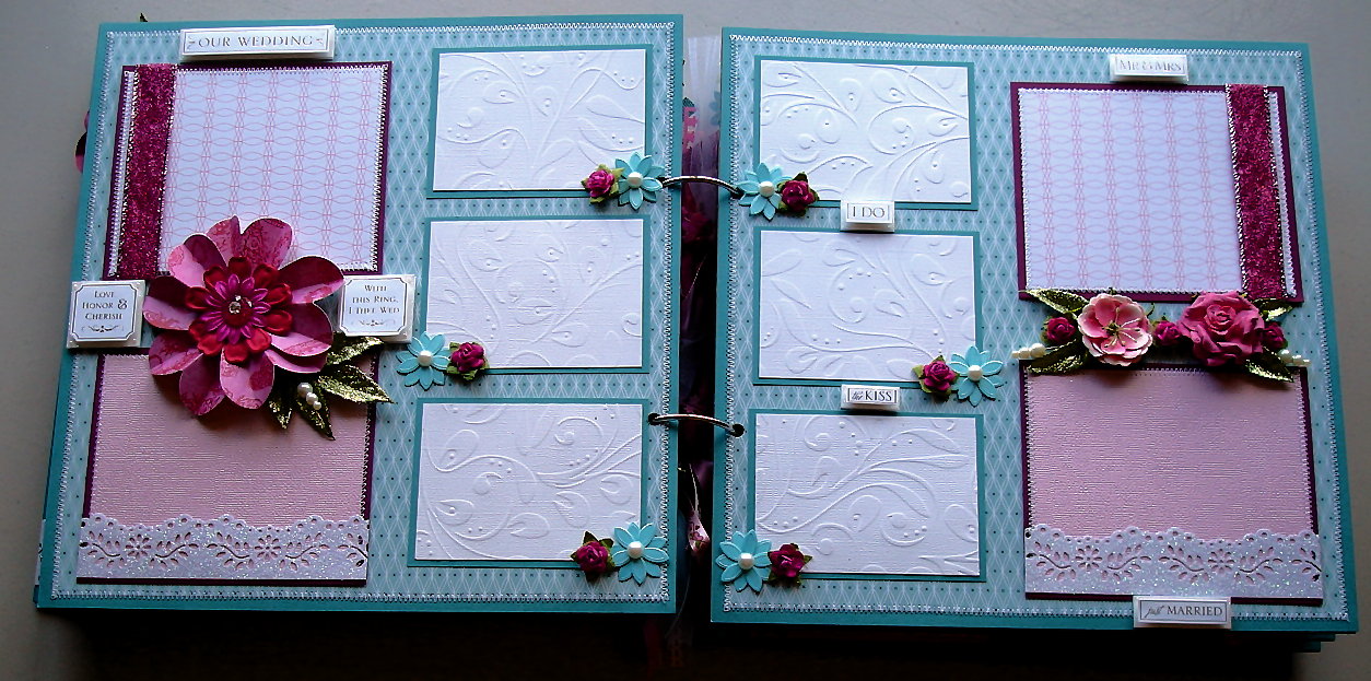 Scrapbooking by Phyllis Another Wedding Premade 12x12 Chipboard Album