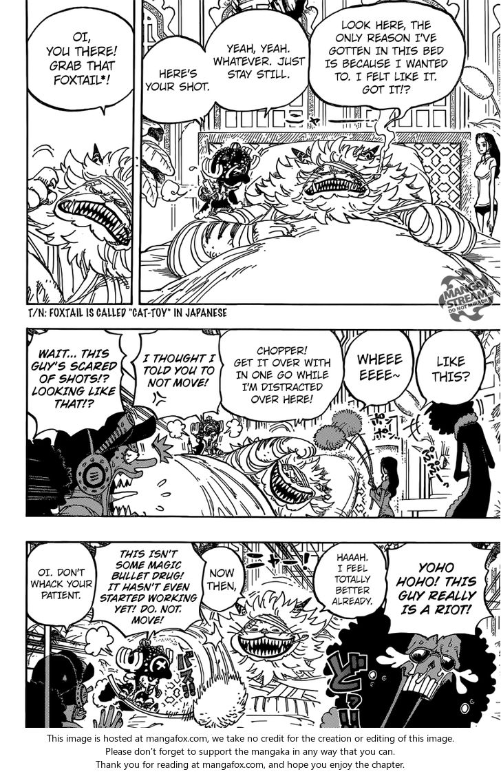 One Piece Ch.814: Let's Go to See Master Nekomamushi