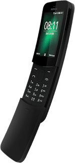 Nokia 8110 4G Black Side