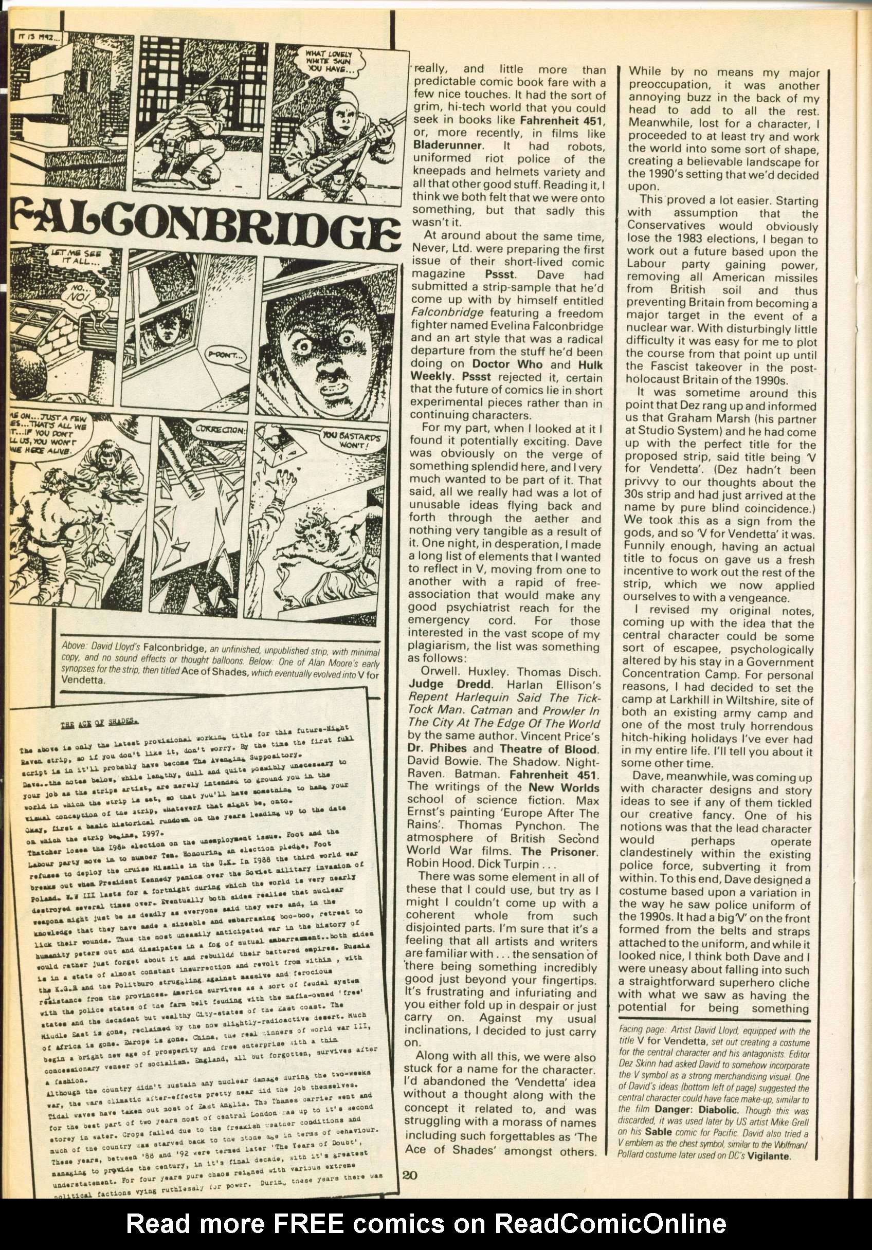 Read online Warrior comic -  Issue #17 - 20