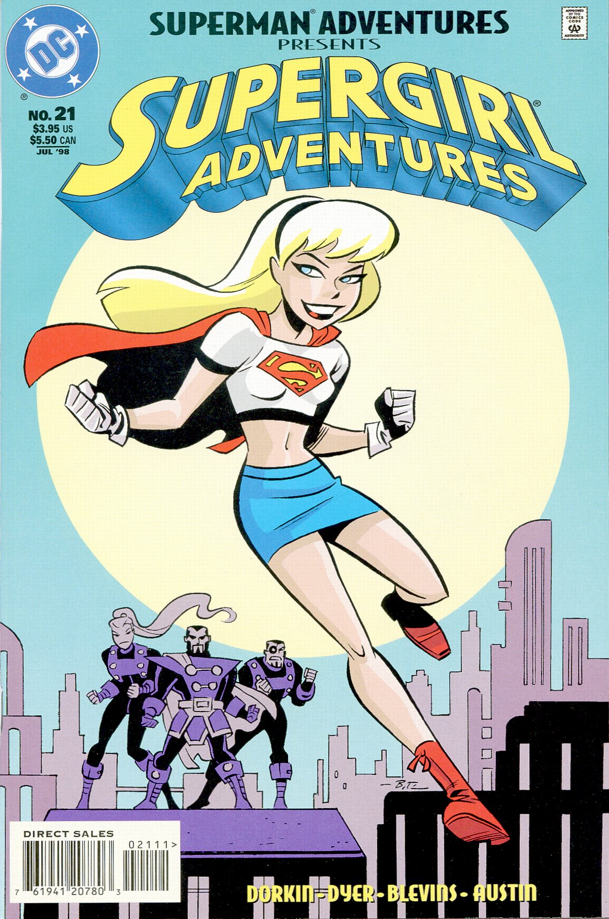 Read online Superman Adventures comic -  Issue #21 - 1