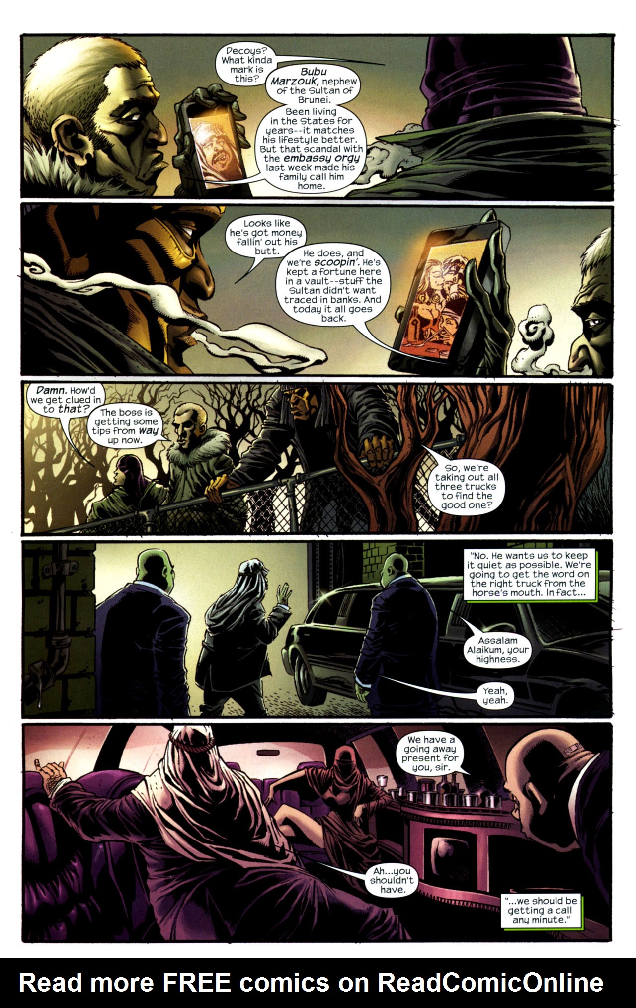 Read online Dark Reign: The Hood comic -  Issue #1 - 4