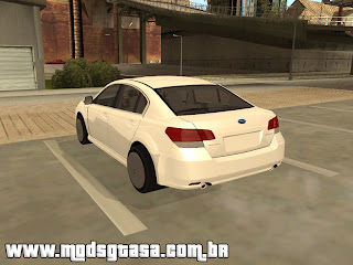 Subaru Legacy 2010 para grand theft auto