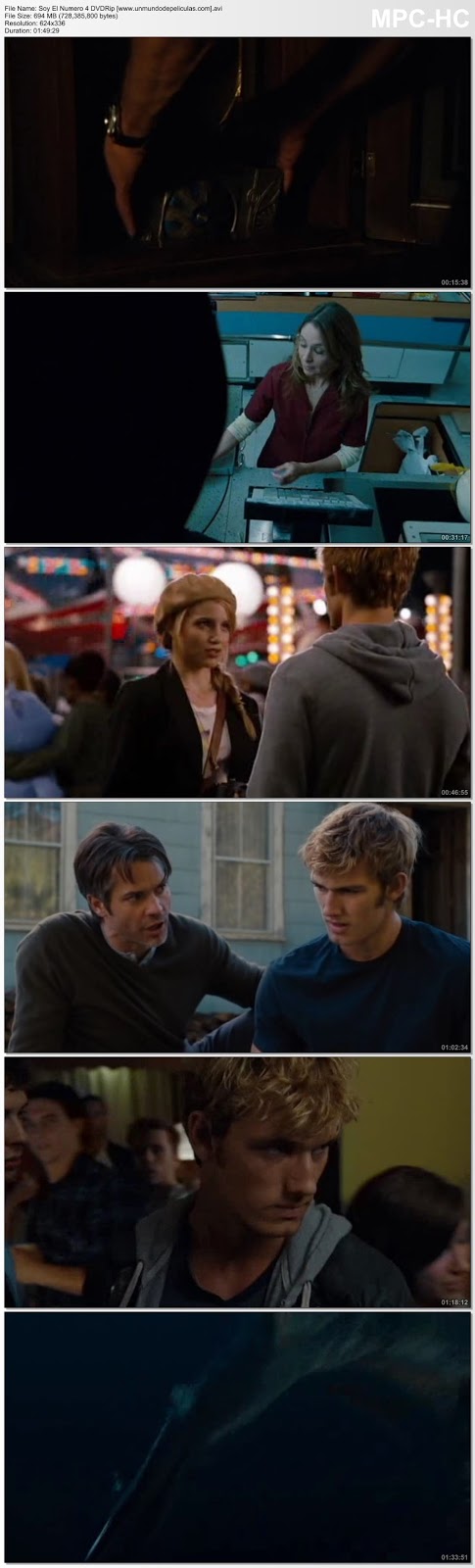 Capturas de la película.