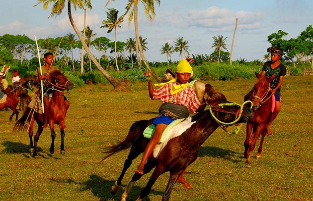 Pasola festival in Sumbawa