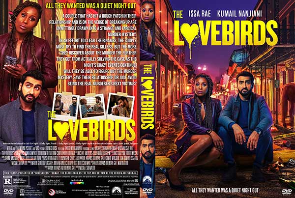 The Lovebirds (2020) DVD Cover The Lovebirds (2020) DVD Cover