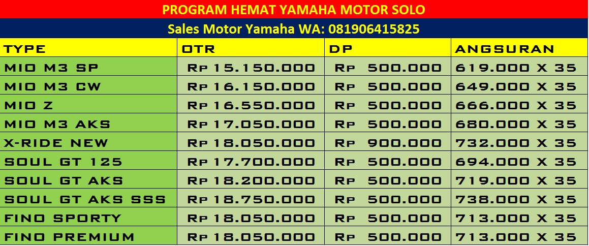 Dealer Yamaha Di Solo Dealer Yamaha Di Solo