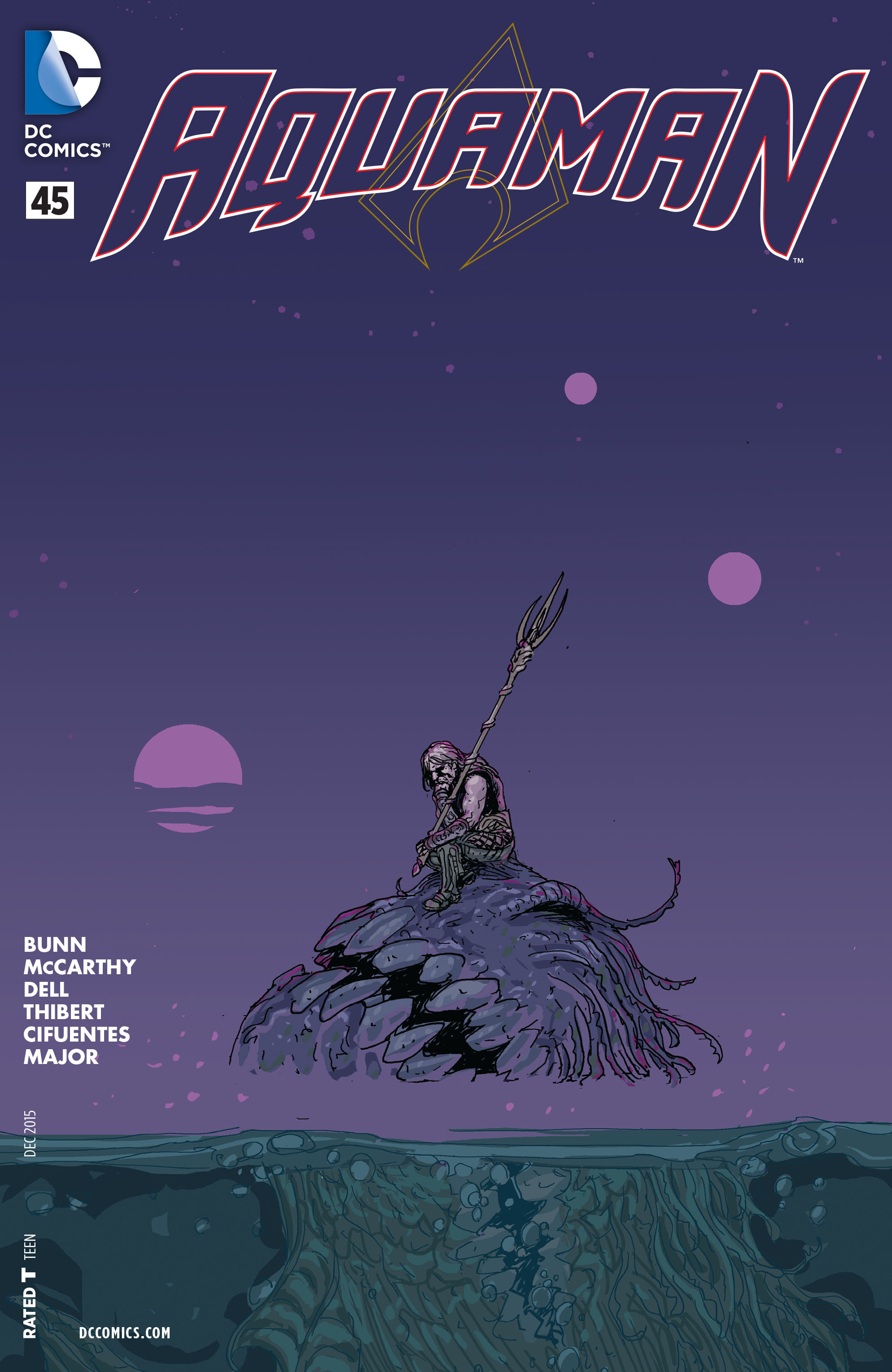Read online Aquaman (2011) comic -  Issue #45 - 1