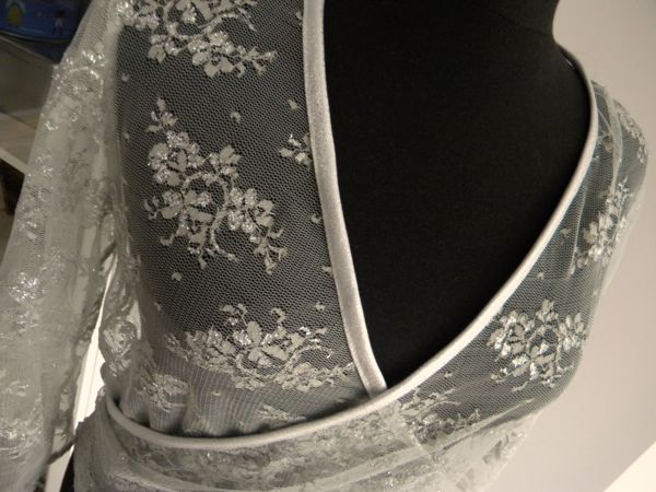 moda tasarım dantel bluz wrap model