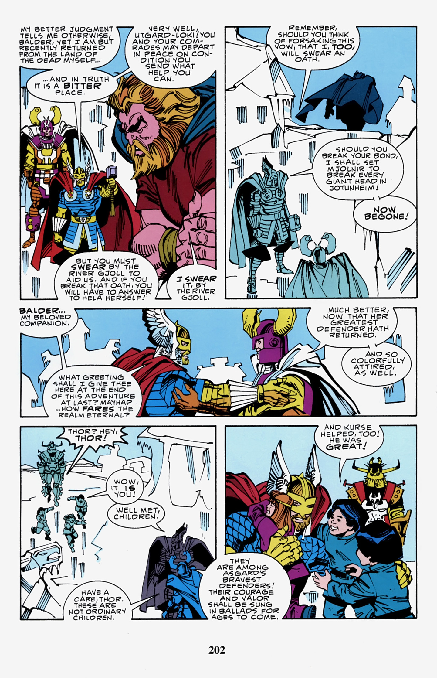 Read online Thor Visionaries: Walter Simonson comic -  Issue # TPB 5 - 202
