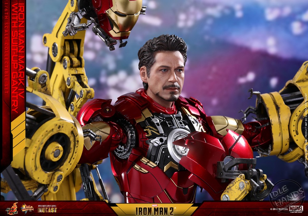 iron man suit up gantry hot toys