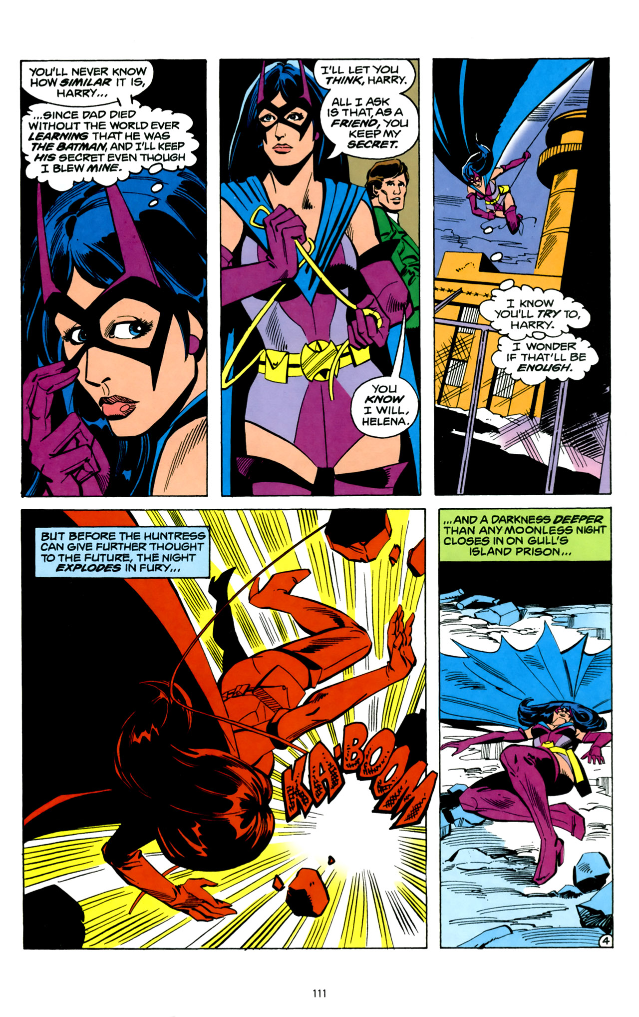 Read online Huntress: Darknight Daughter comic -  Issue # TPB - 112