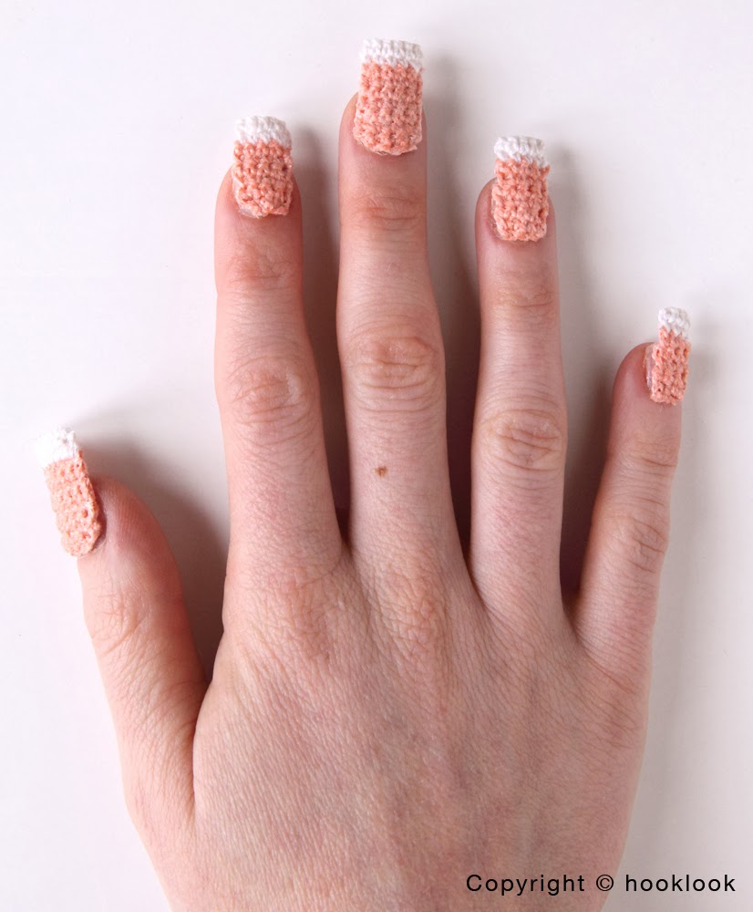 Hook Nail Nail Art au crochet HOOKLOOK. Mélimélo d'idées en laine