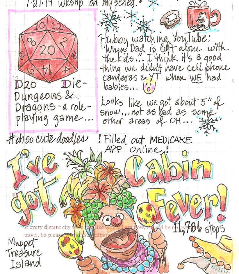 Art Beneath The Cottonwoods Cabin Fever