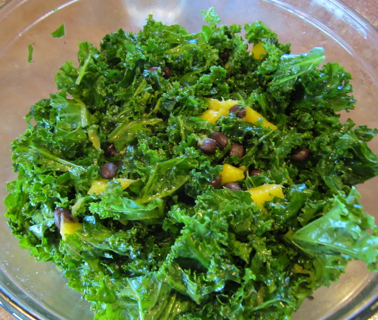 My Dandy Life Quinoa (or Kale),Black Bean and Mango Salad