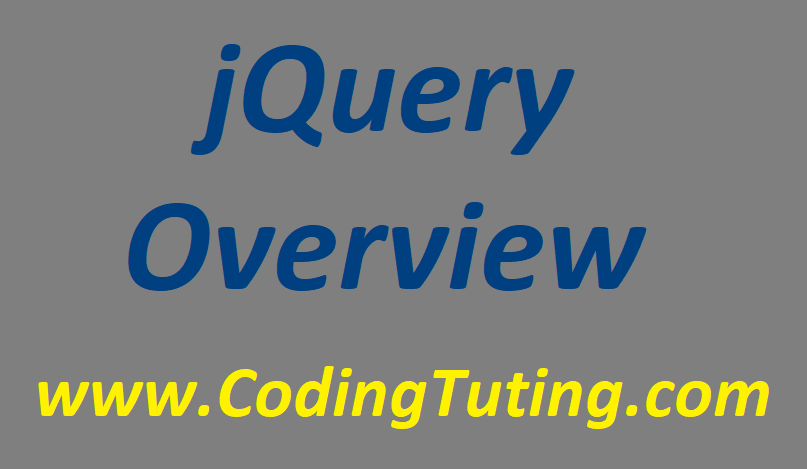 jQuery tutorial overview