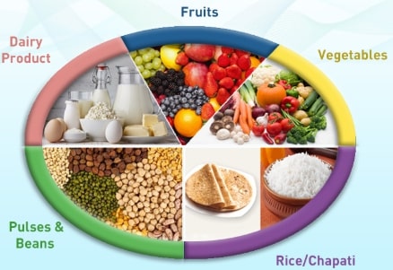 Balanced Diet Chart Sheet