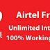 Latest 100% Airtel Free Internet Trick 2018