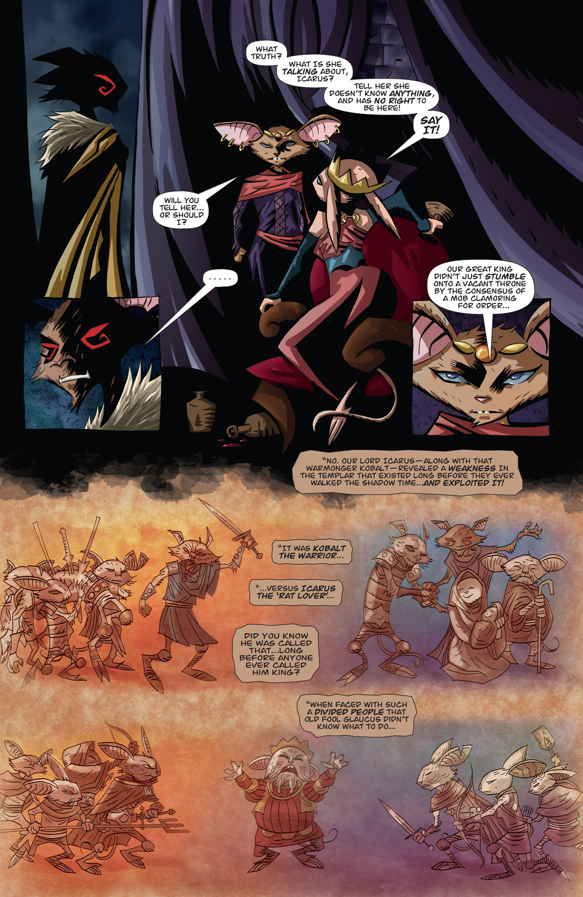 Read online The Mice Templar Volume 4: Legend comic -  Issue #6 - 13