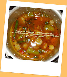 sambar vegetable using stew lentil cooker pressure methods following any