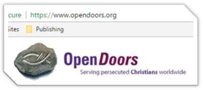 Open Doors (Serving Persecuted Christians Worldwide)
