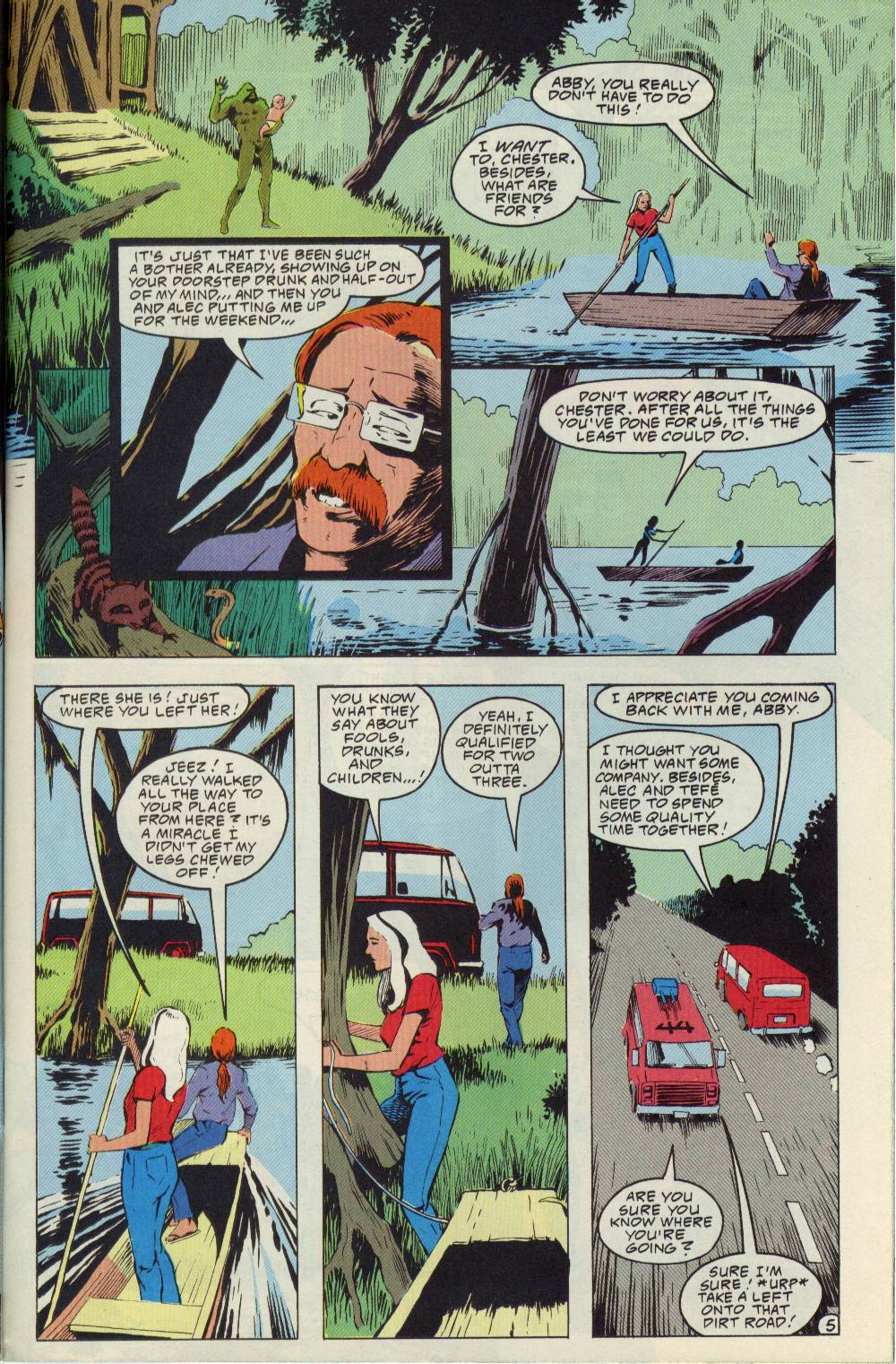 Swamp Thing (1982) Issue #113 #121 - English 6