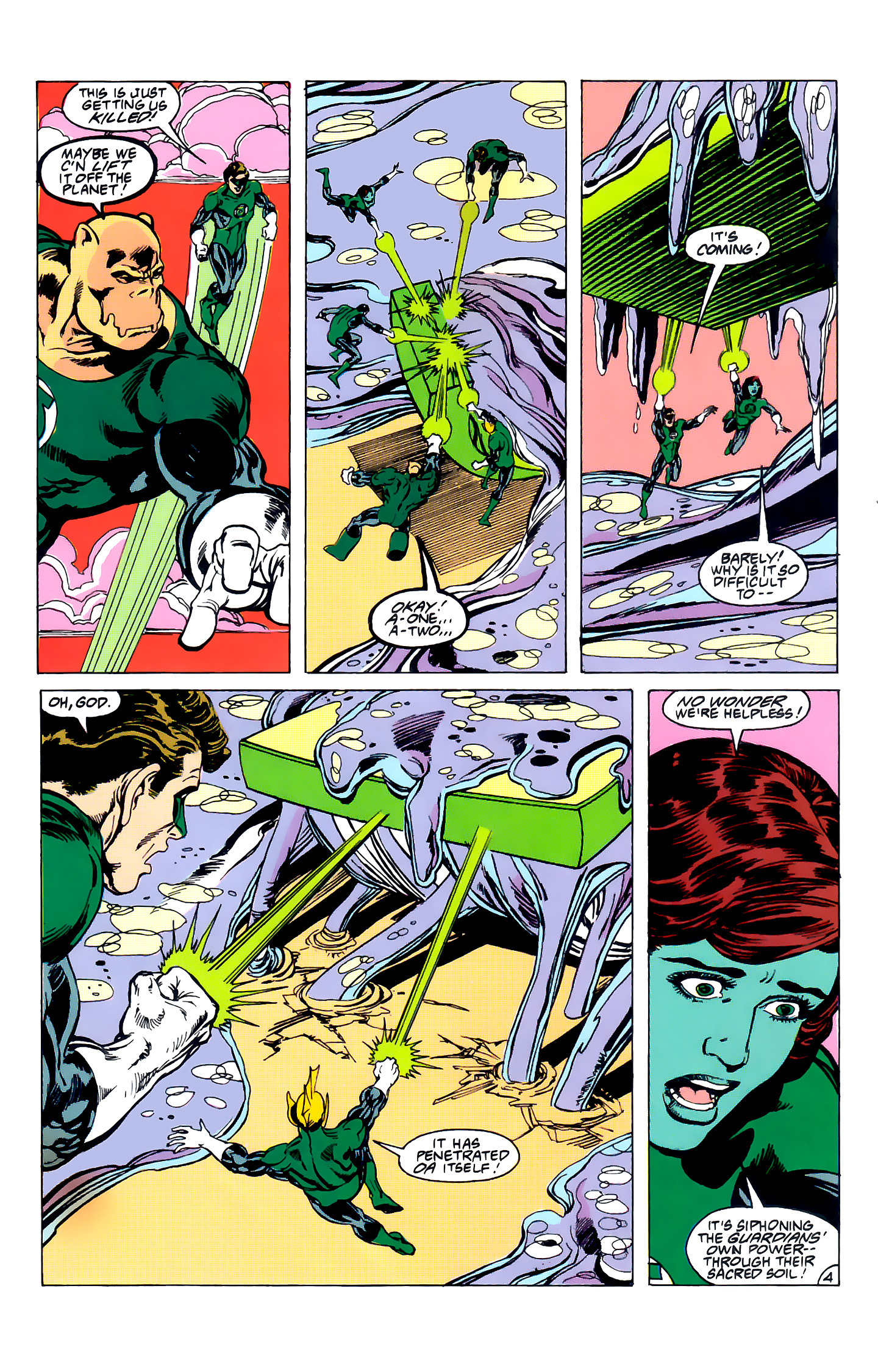 Read online Green Lantern: Emerald Dawn comic -  Issue #6 - 5