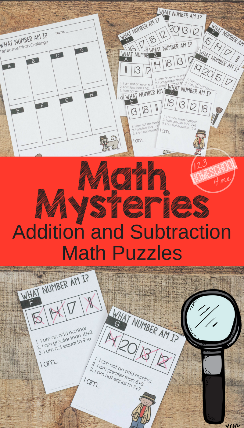 Math Mysteries Printable Free 5th Grade
