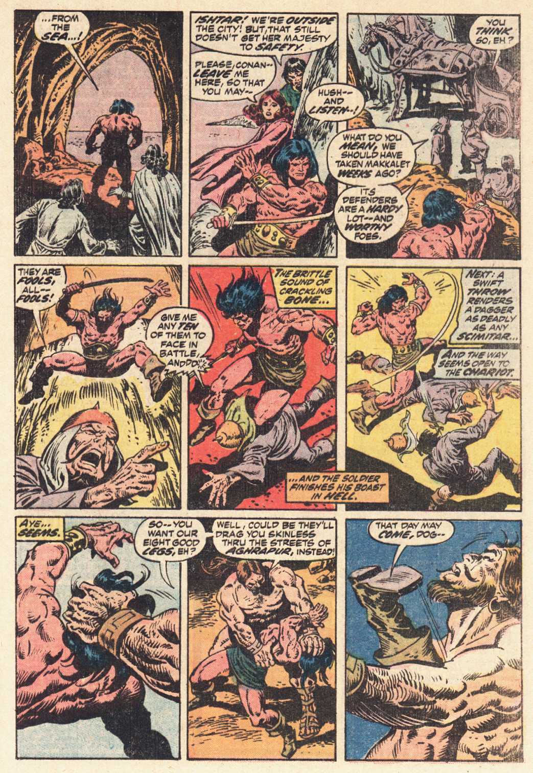 Read online Conan the Barbarian (1970) comic -  Issue #26 - 18
