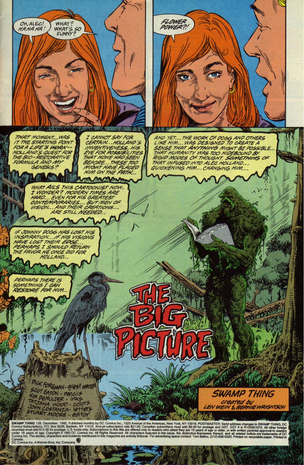 Read online Swamp Thing (1982) comic -  Issue #126 - 4