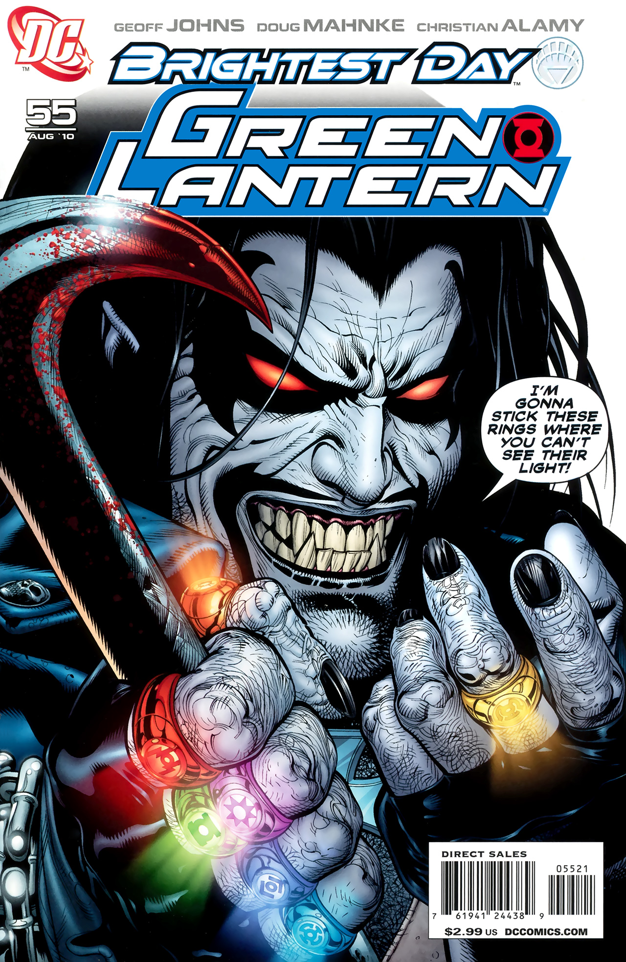 Read online Green Lantern (2005) comic -  Issue #55 - 2