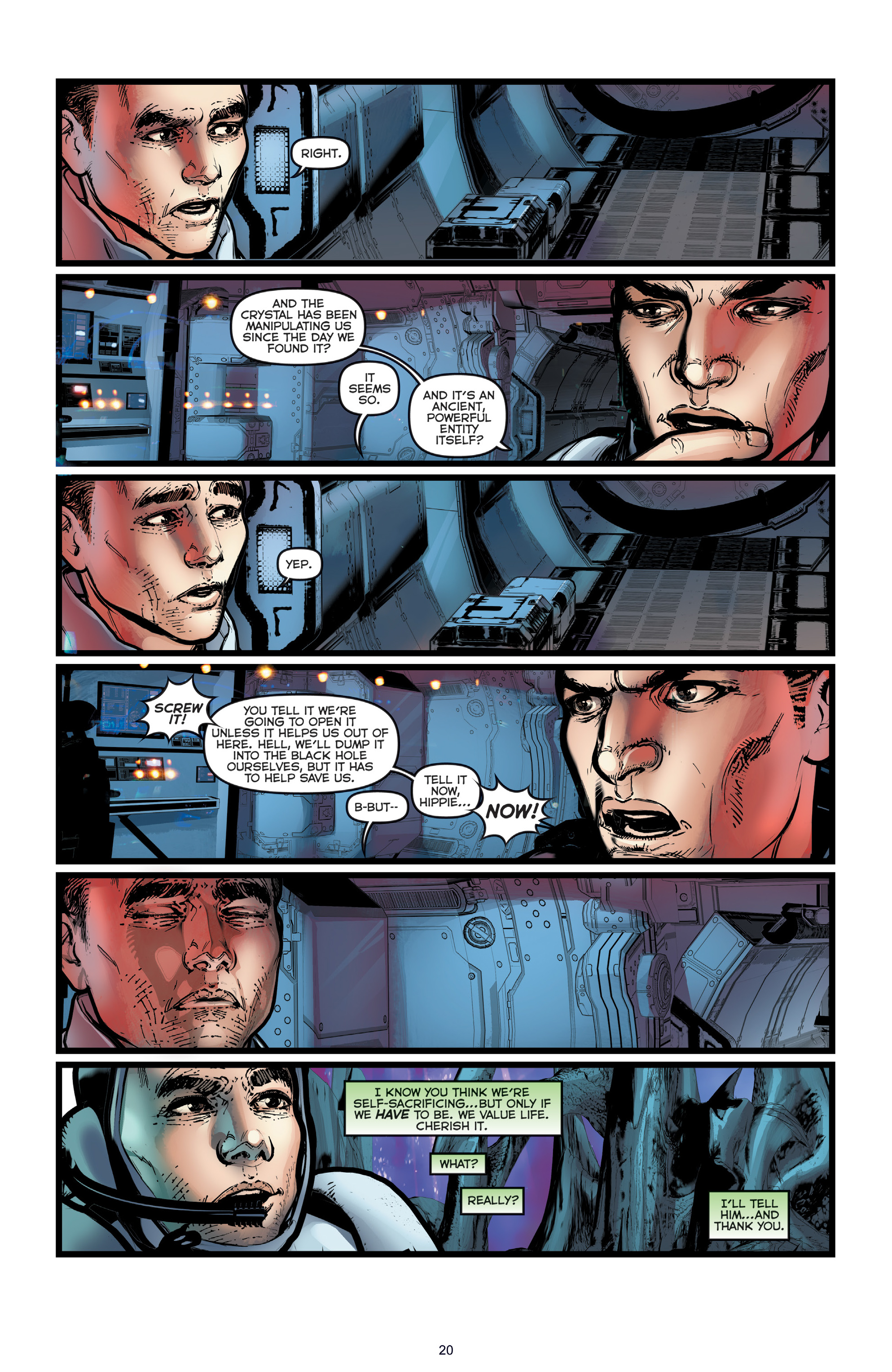 Read online Faster than Light comic -  Issue #10 - 22