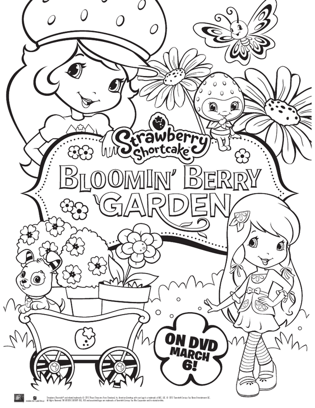 New Strawberry Shortcake Dvd S Coming Soon Free Coloring